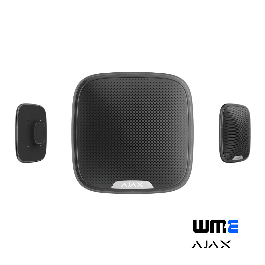 AJAX: FIBRA STREETSIREN DOUBLE DECK, Adjustable Alarm 85-113 dB, IP54