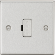 13A Fused Spur Unit - Brushed Chrome