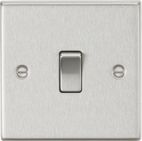 ML Accessories 20A 1G DP Switch - Brushed Chrome