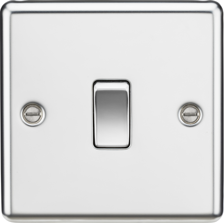10AX 1G 2-Way Switch - Polished Chrome