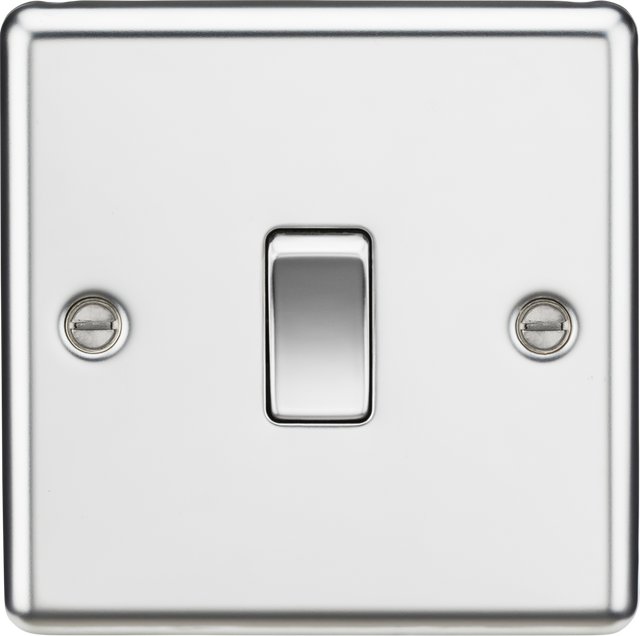 10AX 1G 2-Way Switch - Polished Chrome