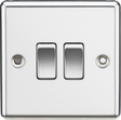 10AX 2G 2-way Switch - Polished Chrome