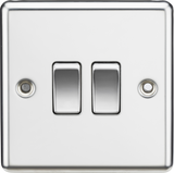 10AX 2G 2-way Switch - Polished Chrome