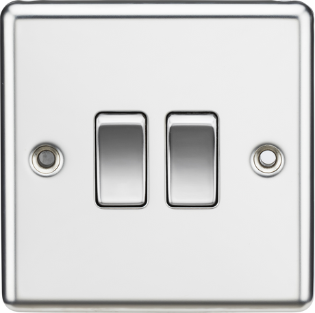 10AX 2G 2-way Switch - Polished Chrome