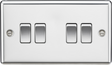 10AX 4G 2-way Switch - Polished Chrome