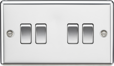 10AX 4G 2-way Switch - Polished Chrome