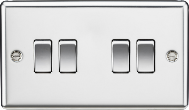 10AX 4G 2-way Switch - Polished Chrome