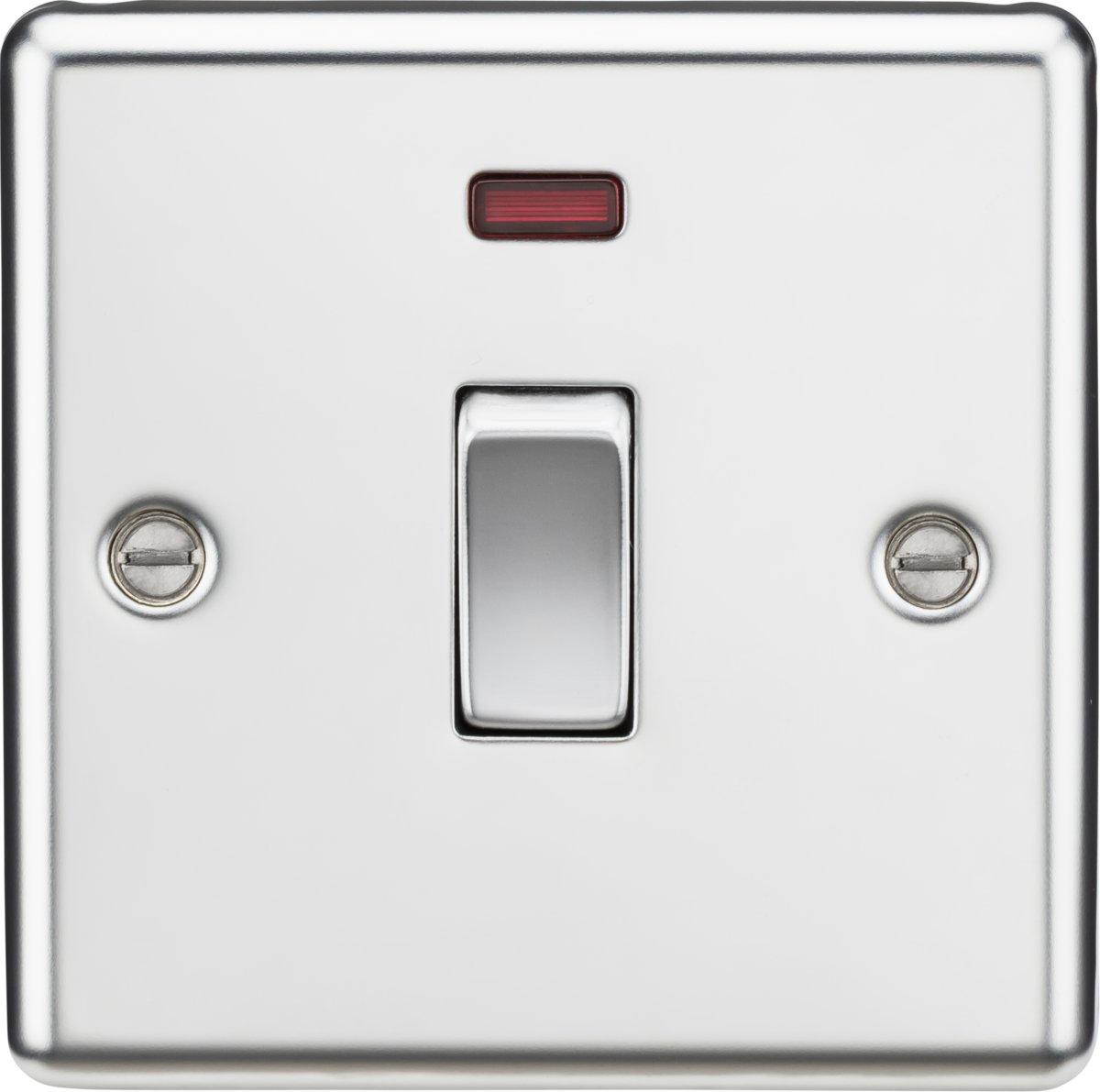 20A 1G DP Switch with Neon - Polished Chrome