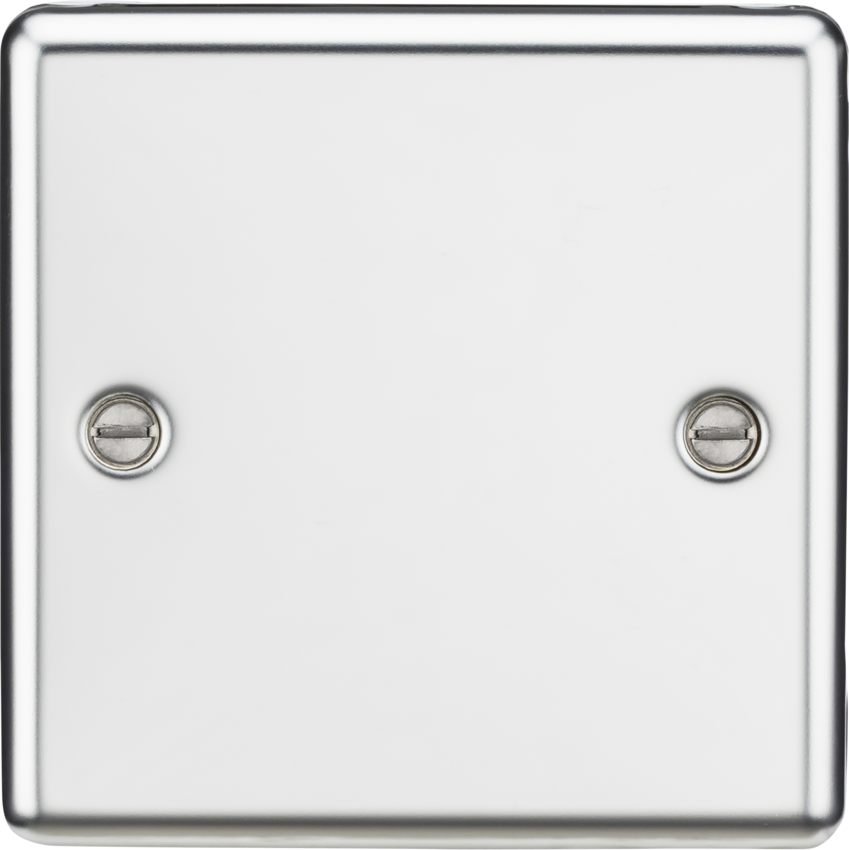 1G Blanking Plate - Polished Chrome