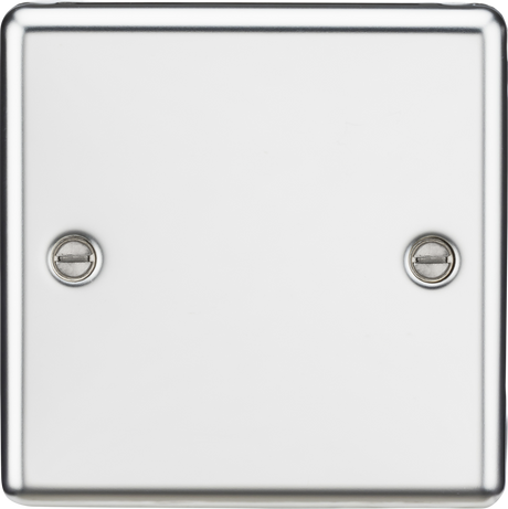 1G Blanking Plate - Polished Chrome