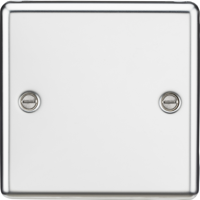 1G Blanking Plate - Polished Chrome