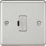 13A Fused Spur Unit - Brushed Chrome