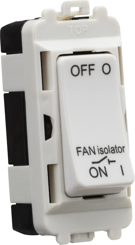 10A Fan Isolator Module - White by ML Accessories