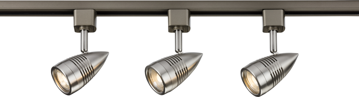 TRKSP4 1 Metre Tracklight Kit - Brushed Chrome