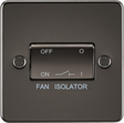 10A Fan Isolator Switch - Gunmetal