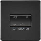 10A Fan Isolator Switch - Matt Black