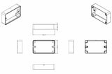 Knightsbridge 2G Surface Box - White Display Image