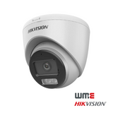 3K ColorVu Smart Hybrid Light Fixed Turret Camera, 2.8mm Lens, IP67, 40m IR, DS-2CE72KF0T-LFS