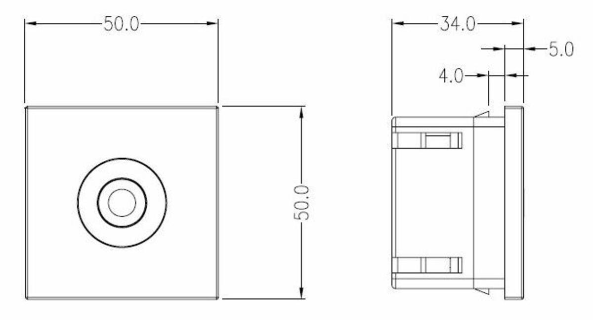 Additional view of 120° PIR Sensor Module - Black