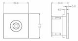 Additional view of 120° PIR Sensor Module - Black