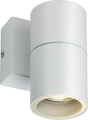 230V IP54 GU10 Fixed Single Wall Light - White