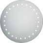 230V IP44 500mm LED Circular Bathroom Mirror