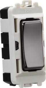 ML Accessories GDM004BN 20AX 2 Way SP Module Centre Off - Black Nickel
