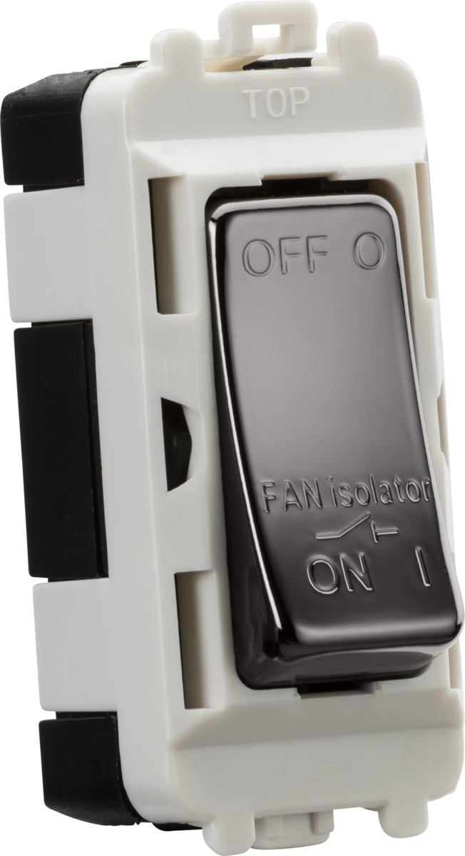 10A Fan Isolator Module - Black Nickel