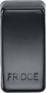 ML Accessories Switch Cover 'Marked FRIDGE' - Matt Black