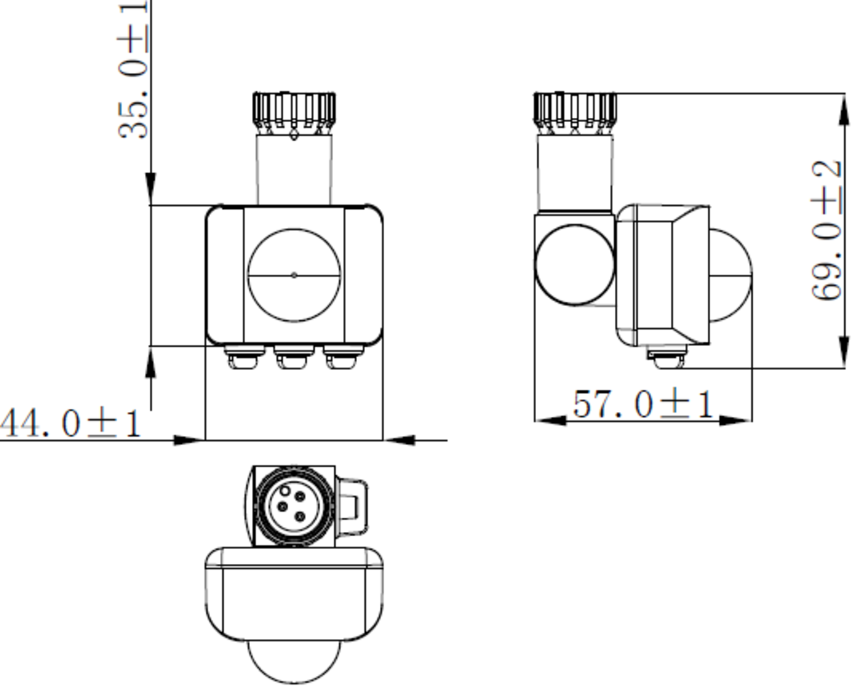 PIR Accessory for Combo LED Flood Light Image