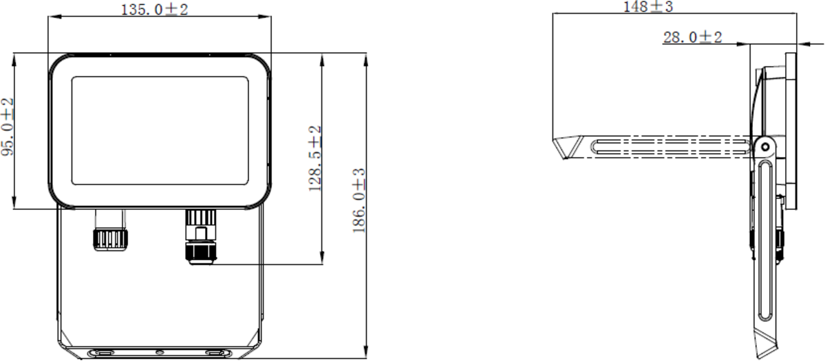 230V IP65 20W LED Floodlight Image