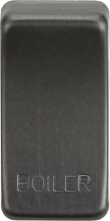 ML Accessories Switch Cover 'Marked BOILER' - Smoked Bronze