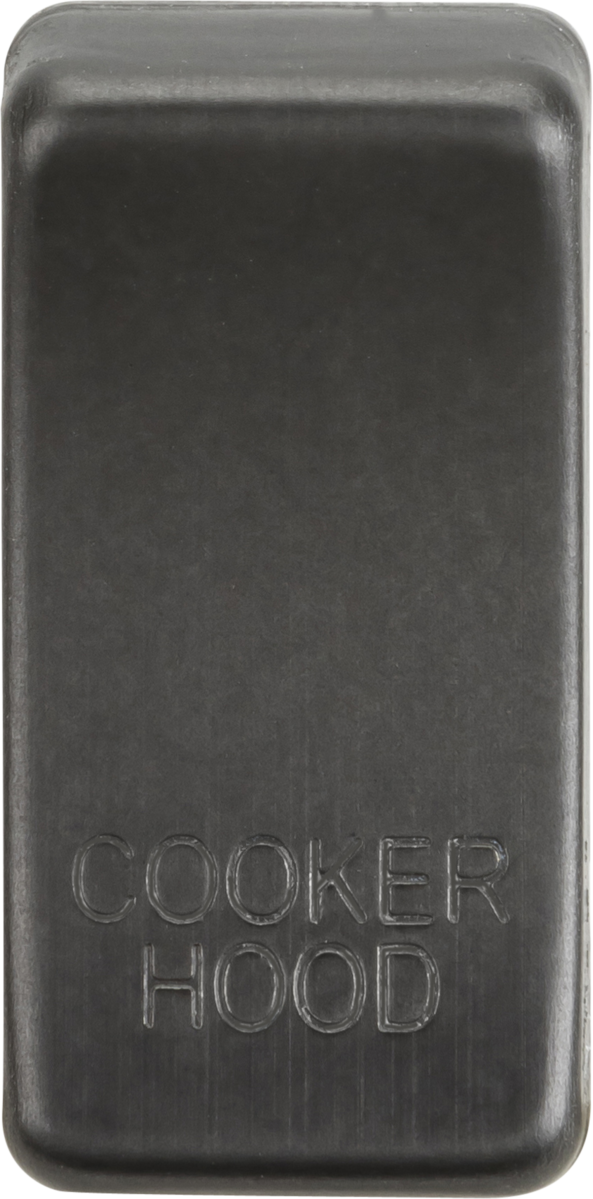 ML Accessories Switch Cover "Marked COOKER HOOD" - Smoked Bronze