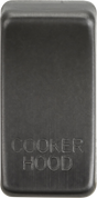 ML Accessories Switch Cover "Marked COOKER HOOD" - Smoked Bronze