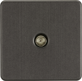 TV Outlet (Non-Isolated) - Smoked Bronze