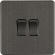 10AX 2G 2-Way Switch - Smoked Bronze