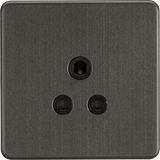 5A Unswitched Socket - Smoked Bronze