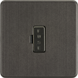13A Fused Spur Unit - Smoked Bronze, Screwless Design