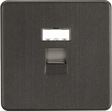 RJ45 Network Outlet - Smoked Bronze
