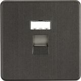 RJ45 Network Outlet - Smoked Bronze