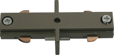 230V Track In-line Connector - Satin Nickel