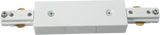 230V Track Connector - White