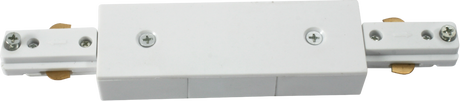 230V Track Connector - White