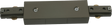 230V Track Connector Satin Nickel - Central Connector