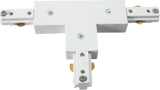 ML Accessories 230V Track T-Connector - White, Single Circuit