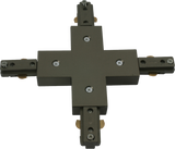 230V Track X-Connector - Satin Nickel