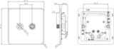 TV & SAT TV Outlet (Isolated) Image