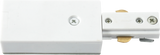 230V Single Circuit Track Power Feed - White Feature Image