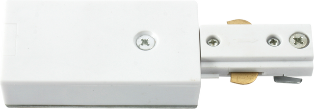 230V Single Circuit Track Power Feed - White Feature Image