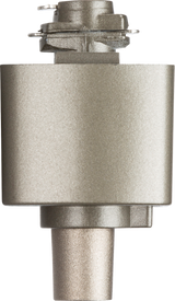 230V Track Adaptor Satin Nickel for Lighting